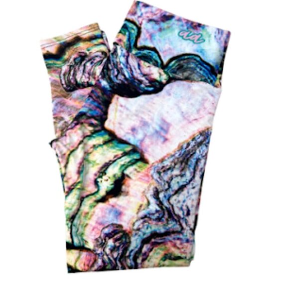 Agstract Apparel Womens XL Leggings Yoga Athleisure‎ High Waist MultiColor NEW - Picture 5 of 6
